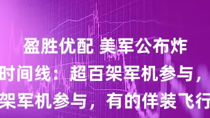 盈胜优配 美军公布炸伊核设施时间线：超百架军机参与，有的佯装飞行